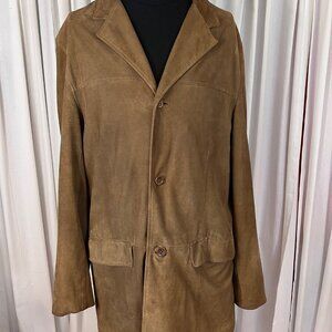 Wilke-Rodriguez Suede Car Coat